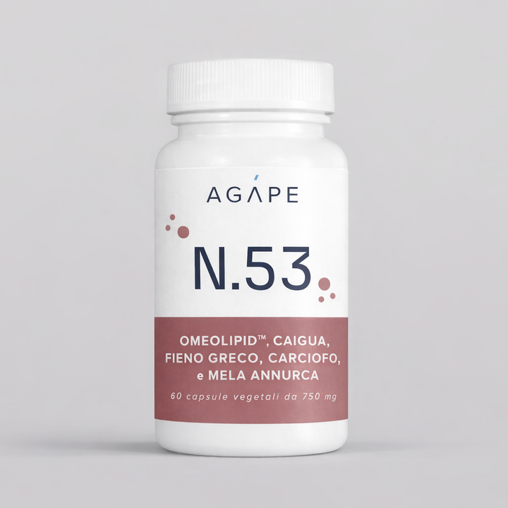 N.53 | COLESTEROLO CAIGUA,MELA ANNURCA, GUGGUL  e Omeolipid® |