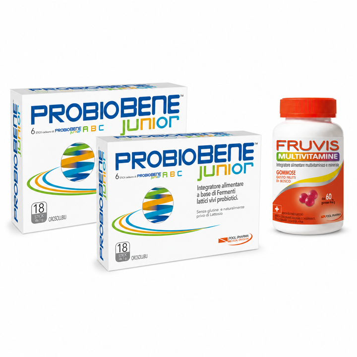 PROMO: ProbioBene JUNIOR - PoolPharma | Probiotici Dr. Lozio