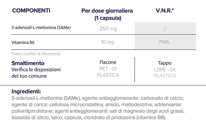 N.88 | SAMe + VITAMINA B6 |