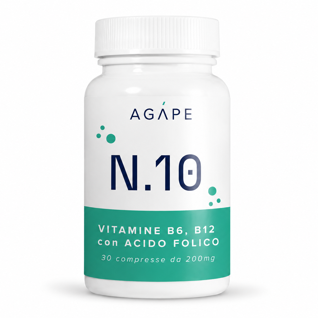 N.10 | ACIDO FOLICO, VITAMINE B6 e B12